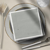 Chic Neutrals Wedding Sage Gray ID1020 Serviette