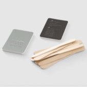 Chic Neutrals Wedding Welcome Program ID1020 Fächer (Non-assembled)