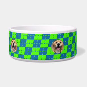 Chic New Dog Food Individuelle Name Pet Napf