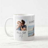Chic Newly Weds Couple Boyfriend Girlfriend Foto Kaffeetasse (Links)