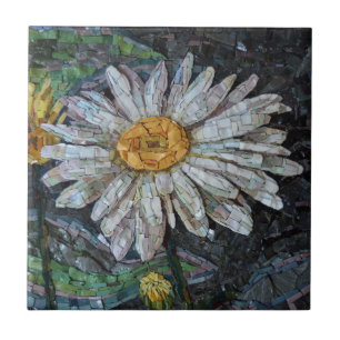 Chic Niedlich Daisy Floral Tile Mosaik Keramik Til Fliese