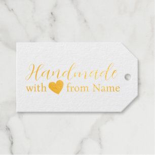 Chic Niedlich Handmade Cursive mit Liebe Herzname Geschenkanhänger