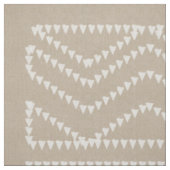 Chic Niedlich Linen Look Arrows Pattern Stoff (Muster)