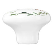 Chic Niedlich Woodland Animals Greenery Kinderzim Keramikknauf (Seitenansicht)