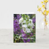 CHIC NOTE CARD_"Summertime" ANGELONIA Karte (Gelbe Blume)