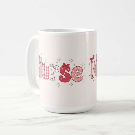 Chic nurse kaffeetasse (Vorderseite Links)