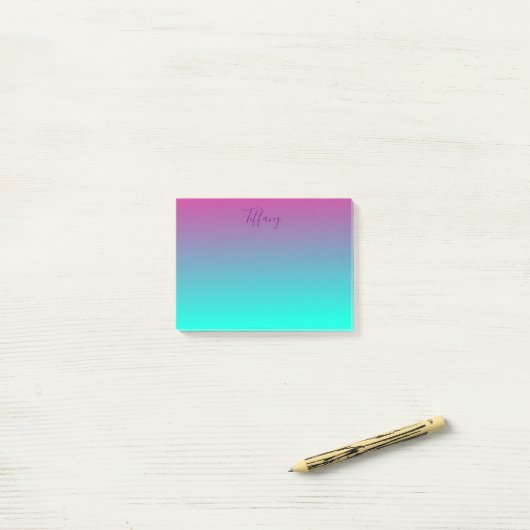 Chic Ober Post-it Klebezettel (Auf Schreibtisch)