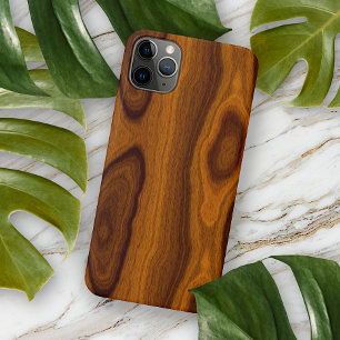 Chic Old Antique Oak Brown Holz Grain Muster Case-Mate iPhone Hülle
