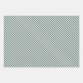 Chic Olive Green Taupe Beige Circles Art Pattern Geschenkpapier Set (Vorderseite 2)