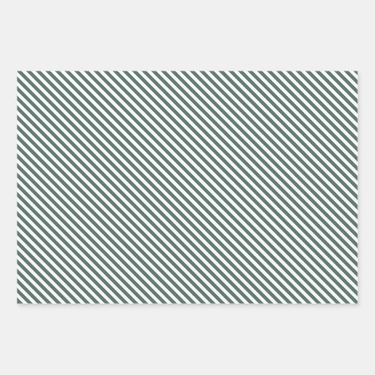 Chic Olive Green Taupe Beige Circles Art Pattern Geschenkpapier Set (Vorderseite 2)