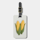 Chic Oma's Garden Modern Crochet Corn Name Gepäckanhänger (Vorderseite vertikal)