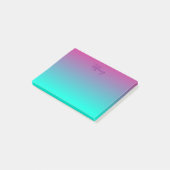 Chic Ombre Post-it Klebezettel (angewinkelt)