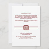 Chic Once Upon a Time 3-Photo Then & Now Wedding Save The Date (Rückseite)