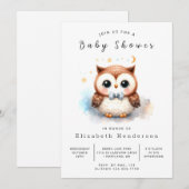 Chic Online-Baby-Dusche Einladung (Vorne/Hinten)