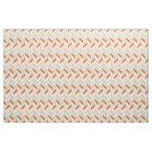 Chic orange rosa, geometrisch Zickzack Muster Stoff (Yard (91,4 cm))