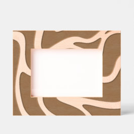 Chic Organic Engraved Frame Design for Home Decor Geätzte Rahmen