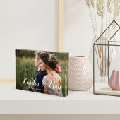 Chic Overlay | Personalisierter Hochzeitsblock Fot Fotoblock