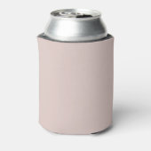 Chic Oversized Monogram Initialen Rosa Dosenkühler (Kanne Rückseite)