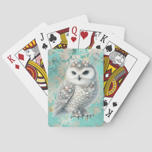 Chic Owl Spielkarten (Rückseite)