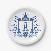Chic Pagoda Monogramm A