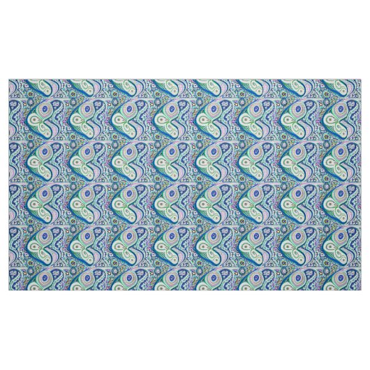 Chic Paisley Print Fabric Collection Stoff (Fat Quarter (45,7 x 55,9 cm))