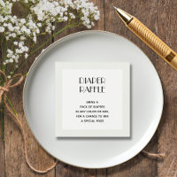 Chic Pale Green Baby Duschdusche Windeln Raffel