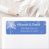 Chic Palm Tree an der Rücksendeadresse (Insitu)