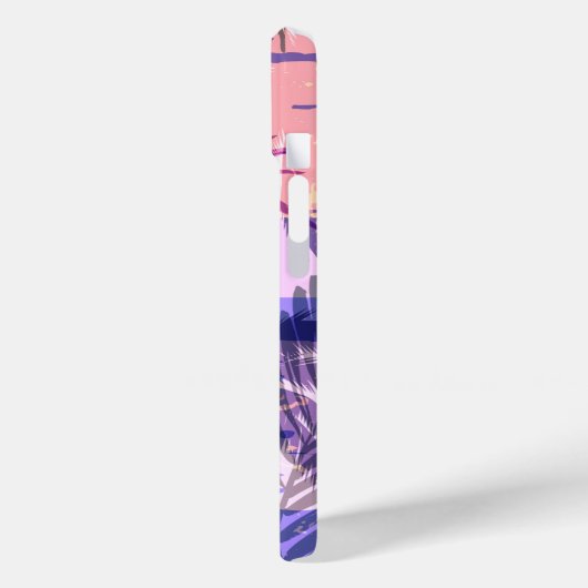 Chic Palm Tree Collage Case-Mate iPhone Hülle (Rückseite / Links)