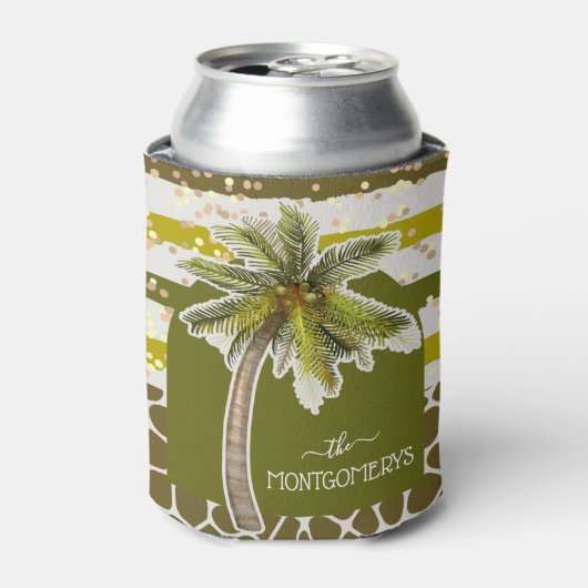 Chic Palm Tree Dosenkühler (Kanne Vorderseite)