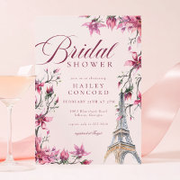 Chic Paris Cherry Blossom Pink Brautparty