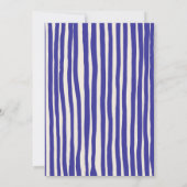 Chic Paris Doodle Whimsical Eiffel Tower Save The Date (Rückseite)