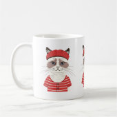 Chic Parisian Cat Tasse (Links)