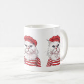Chic Parisian Cat Tasse (VorderseiteRechts)