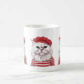 Chic Parisian Cat Tasse (Mittel)