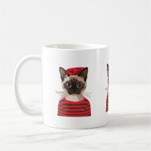 Chic Parisian Cat Tasse