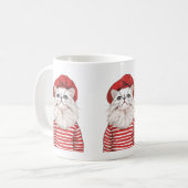 Chic Parisian Cat Tasse (Vorderseite Links)