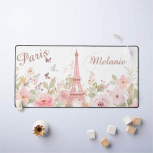 Chic Parisian Personalisiert Desk Mat Schreibtischunterlage