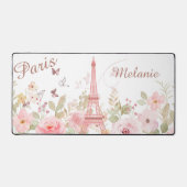 Chic Parisian Personalisiert Desk Mat Schreibtischunterlage (Vorderseite)