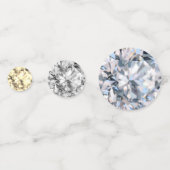 Chic Party Gemstones Konfetti (Vorderseiten)