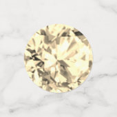 Chic Party Gemstones Konfetti (Klein Vorderseite)