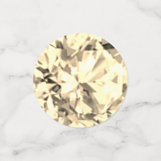 Chic Party Gemstones Konfetti (Klein Vorderseite)