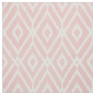 Chic Pastel blush rosa Rautenmuster Stoff