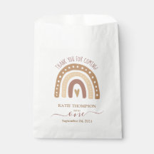 Chic Pastel Brown Rainbow Boho Erster Geburtstag