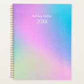 Chic Pastel Holographic Customize Planer (Vorderseite)