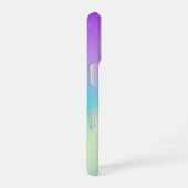 Chic Pastel Holographic Personalized Name iPhone 16 Hülle (Rechte Seite)
