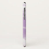 Chic Pastel Lavender Wasserfarben-Wirbel mit Namen Case-Mate iPhone Hülle (Hinten/Links)