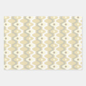 Chic Pastel Mitte des Jahrhunderts Muster Geschenkpapier Set (Vorderseite)