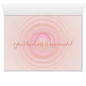 Chic Pastel Spirals 3D Herz Personalisiert Inside (Innenansicht Horizontal (Unten))