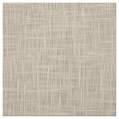 Chic Pastel Taupe Imitat Jute Fabric Muster Stoff (Muster)