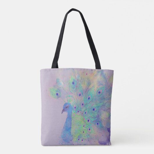 Chic Peacock Tasche (Rückseite)